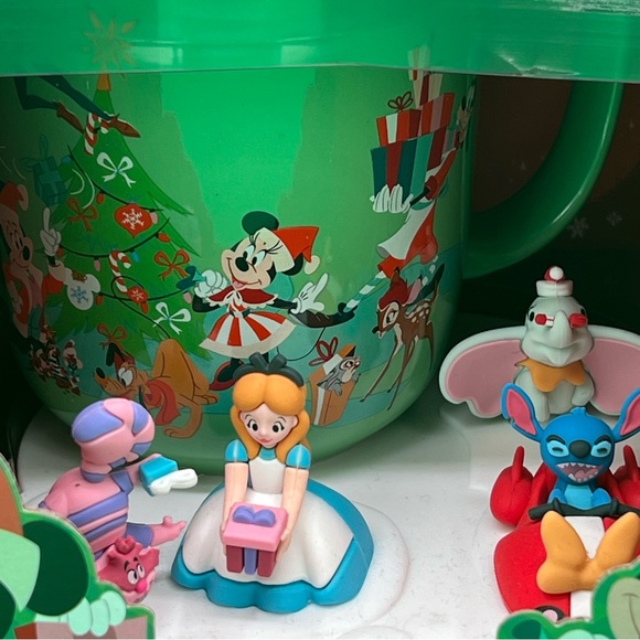 Disney Parks Christmas Holiday Mug w/ Coaster - Picture 3 of 8